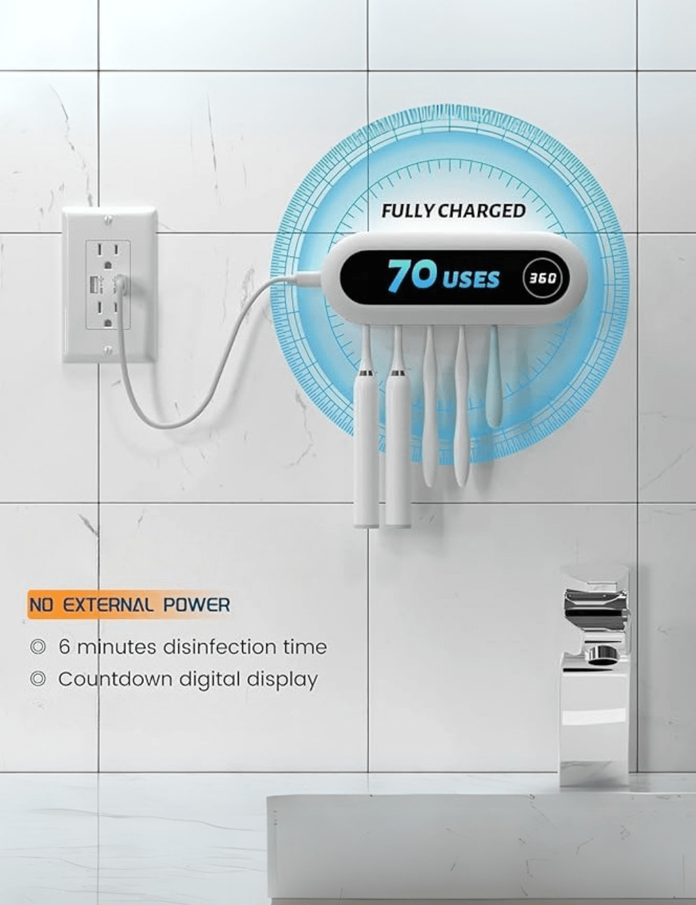 Eliminate Bacteria, Prevent Infections, and Brush with Peace of Mind.
